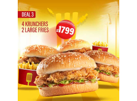 Burger Lab Offering Cricket Combo 3 For Rs.1799/-image-1317